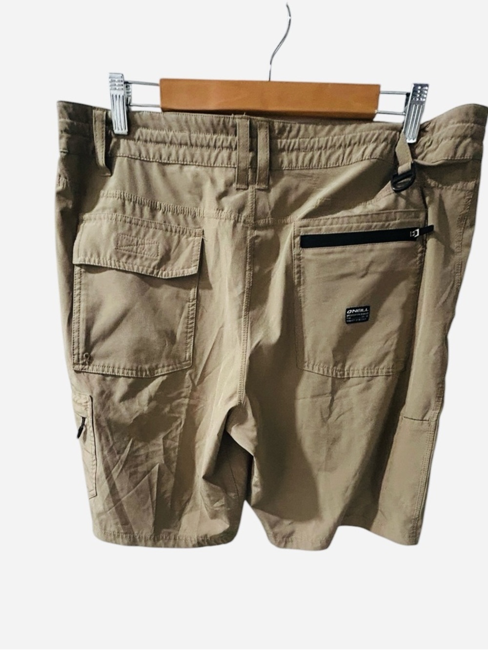 O’Neill Tan Quick Dry Standard Fit Hybrid Shorts - Picture 3 of 6